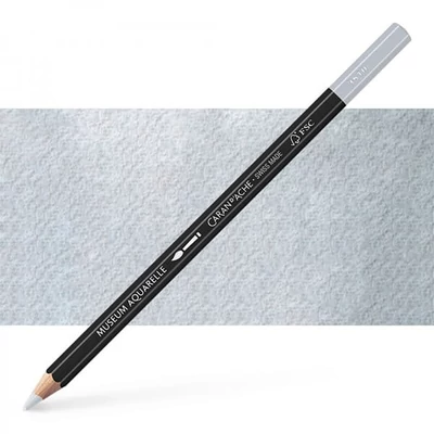 Creioane acuarelă Caran d'Ache Museum- 004, steel grey