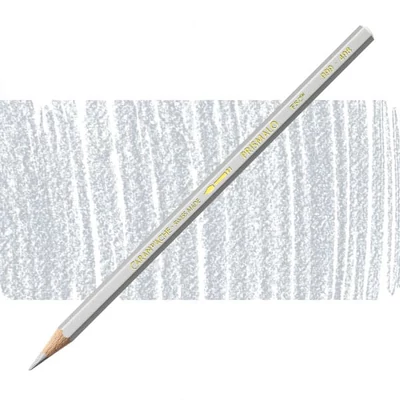 Creioane  acuarelă Caran d'Ache Prismalo - 498, argintiu