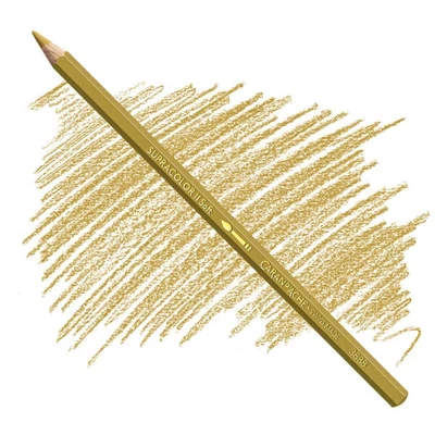 Creioane acuarelă Caran d'Ache Supracolor Soft  - 025, green ochre
