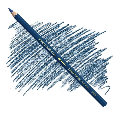 Creioane acuarelă Caran d'Ache Supracolor Soft  - 159, prussian blue