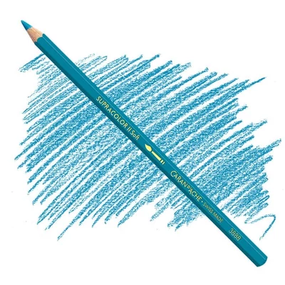 Creioane acuarelă Caran d'Ache Supracolor Soft  - 160, cobalt blue