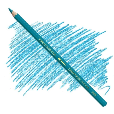Creioane acuarelă Caran d'Ache Supracolor Soft  - 170, azurite blue