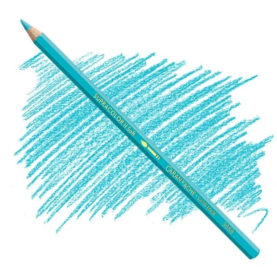 Creioane acuarelă Caran d'Ache Supracolor Soft  - 171, turquoise blue