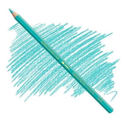 Creioane acuarelă Caran d'Ache Supracolor Soft  - 191, turquoise green