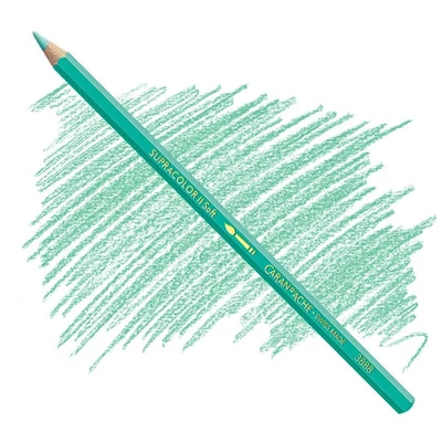 Creioane acuarelă Caran d'Ache Supracolor Soft  - 211, jade green