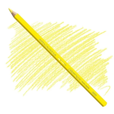 Creioane acuarelă Caran d'Ache Supracolor Soft  - 250, canary yellow