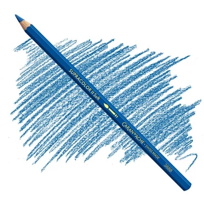 Creioane acuarelă Caran d'Ache Supracolor Soft  - 260, blue