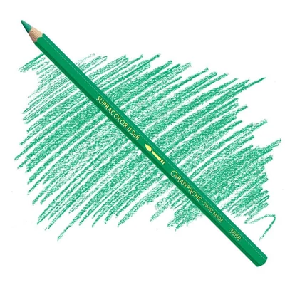 Creioane acuarelă Caran d'Ache Supracolor Soft  - 290, empire green