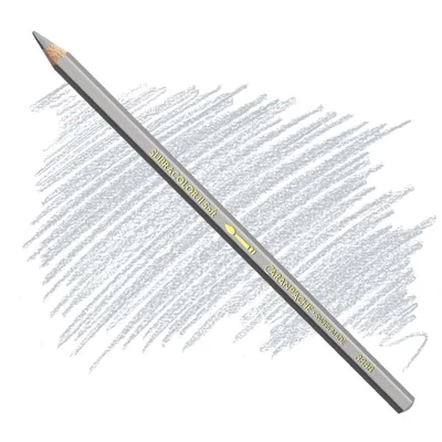 Creioane acuarelă Caran d'Ache Supracolor Soft  - 498, silver