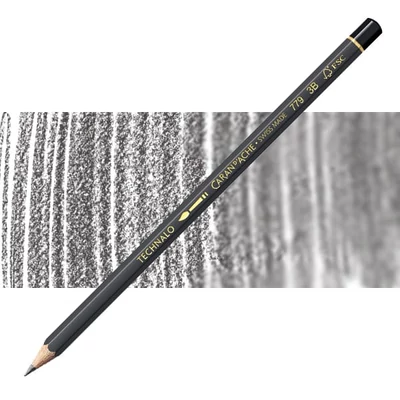 Creion grafit Caran d'Ache Technolo solubil în apă - 3B