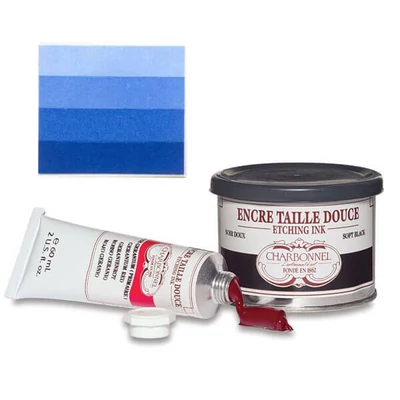Vopsea gravură Charbonnel , 200 ml - cobalt blue (imitation)
