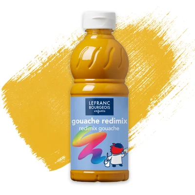 Redimix temperă, 500 ml - okkersárga