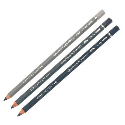 Creioane  grafit Cretacolor Graphite Aquarell solubile în apă -  3 durităti