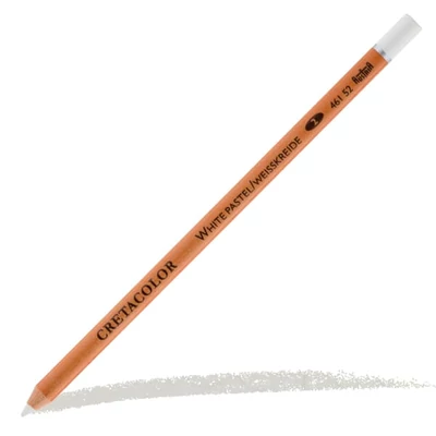 Creion Cretacolor - pastel alb, uscat, mediu