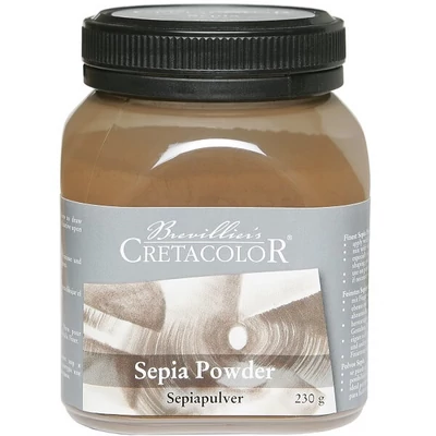 Cretacolor pulbere  sepia, 230 g