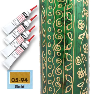 Vopsea de contur Deka, se poate arde , 25 g - 94 gold