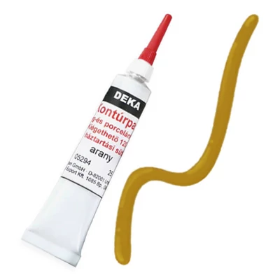 Vopsea de contur Deka, se poate arde , 25 g - 94 gold