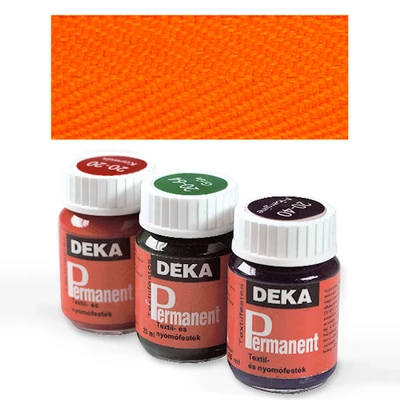 Deka Permanent, vopsea textil pentru materiale de culoare deschisă - 08 mandarina