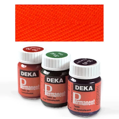 Deka Permanent, vopsea textil pentru materiale de culoare deschisă- 10 portocaliu