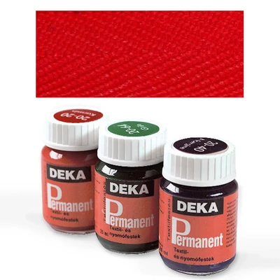 Deka Permanent, vopsea textil pentru materiale de culoare deschisă - 20 carmin