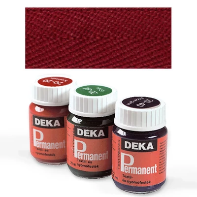 Deka Permanent, vopsea textil pentru materiale de culoare deschisă - 32 visiniu