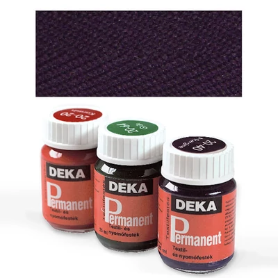 Deka Permanent, vopsea textil pentru materiale de culoare deschisă - 40 vinete