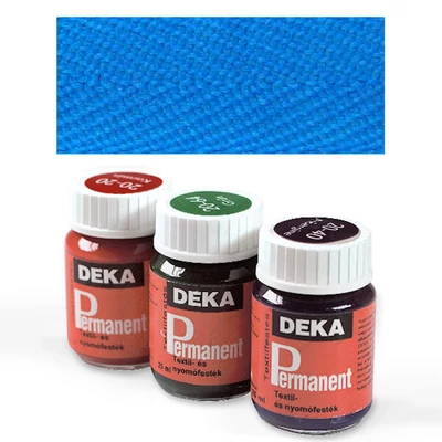 Deka Permanent, vopsea textil pentru materiale de culoare deschisă- 47 albastru azur