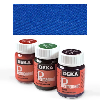 Deka Permanent, vopsea textil pentru materiale de culoare deschisă- 49 albastru