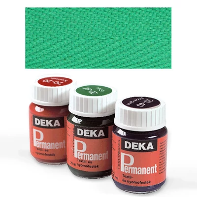 Deka Permanent, vopsea textil pentru materiale de culoare deschisă- 60 verde menta