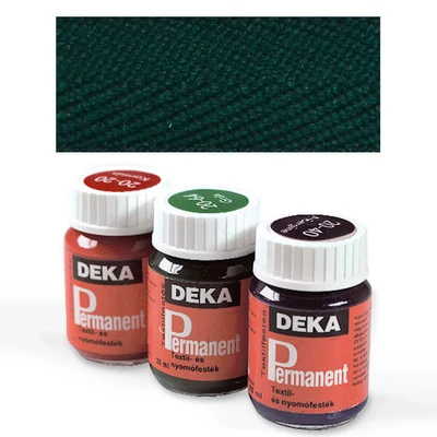 Deka Permanent, vopsea textil pentru materiale de culoare deschisă - 66 verde inchis