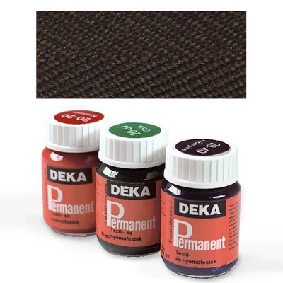 Deka Permanent, vopsea textil pentru materiale de culoare deschisă - 85 maro închis