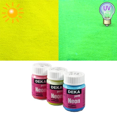Vopsea textil  Deka Perm Neon 25 ml - 05 galben