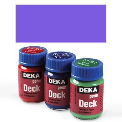 Deka Perm Deck Vopsea textil acoperitoare pentru material închis la culoare - 33 violet