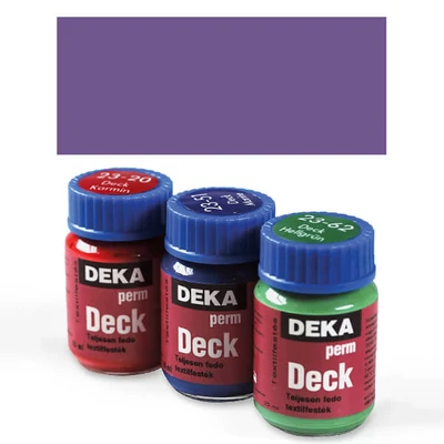 Deka Perm Deck Vopsea textil acoperitoare pentru material închis la culoare - 39 violet