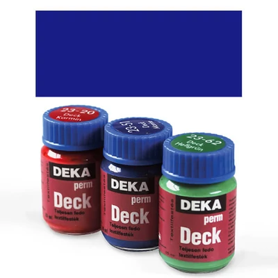 Deka Perm Deck Vopsea textil acoperitoare pentru material închis la culoare - 51 bleumarin