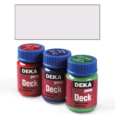 Deka Perm Deck Vopsea textil acoperitoare pentru material închis la culoare - 92 alb
