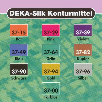 Contur mătase Deka Silk 30 ml - în diverse culori