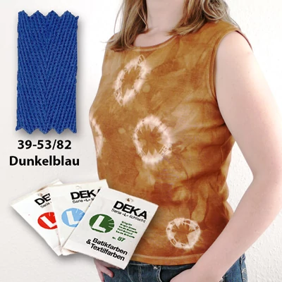 Vopsea batik Deka 10 g - albastru închis