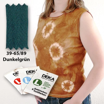 Vopsea Deka batik 10 g - verde închis