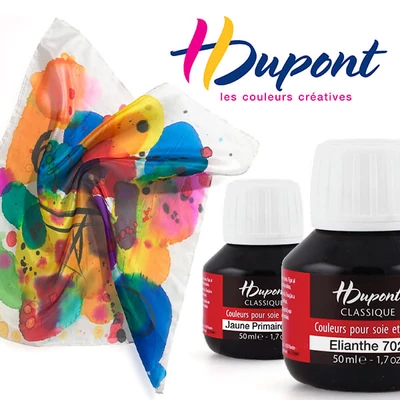 H Dupont Classique Vopsea de mătase  fixare cu abur   50 ml - în diverse culori