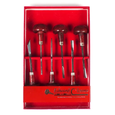 Set de cuțite pentru linogravare Lyons L331-0, 6 buc