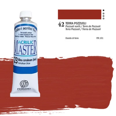 Ferrario Master vopsea acrilică, 60 ml - 42, pozzuoli earth