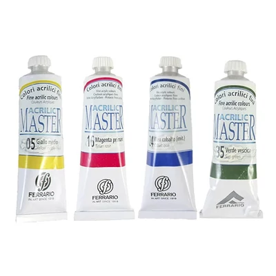 Ferrario Master vopsea acrilică, 60 ml - în culori diferite