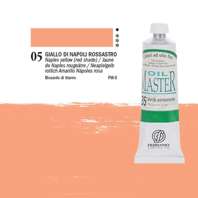 Ferrario Master Culori ulei, 60 ml - 05, naples yellow/red shade