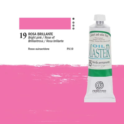 Ferrario Master Culori ulei, 60 ml - 19, bright pink