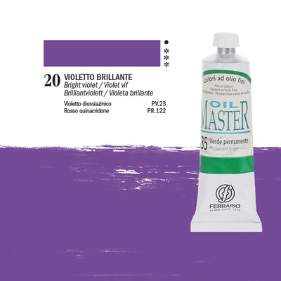 Ferrario Master Culori ulei, 60 ml - 20, bright violet