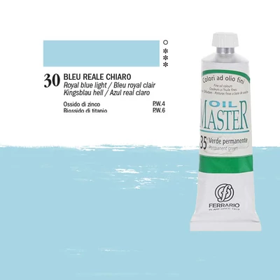 Ferrario Master Culori ulei, 60 ml - 30, royal blue light