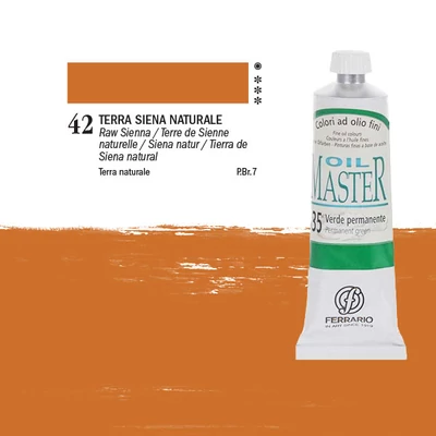 Ferrario Master Culori ulei, 60 ml - 42, raw sienna