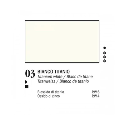 Ferrario Van Dyck Culori ulei, 20 ml - 03, titanium white