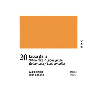 Ferrario Van Dyck Culori ulei, 20 ml - 20, yellow lake